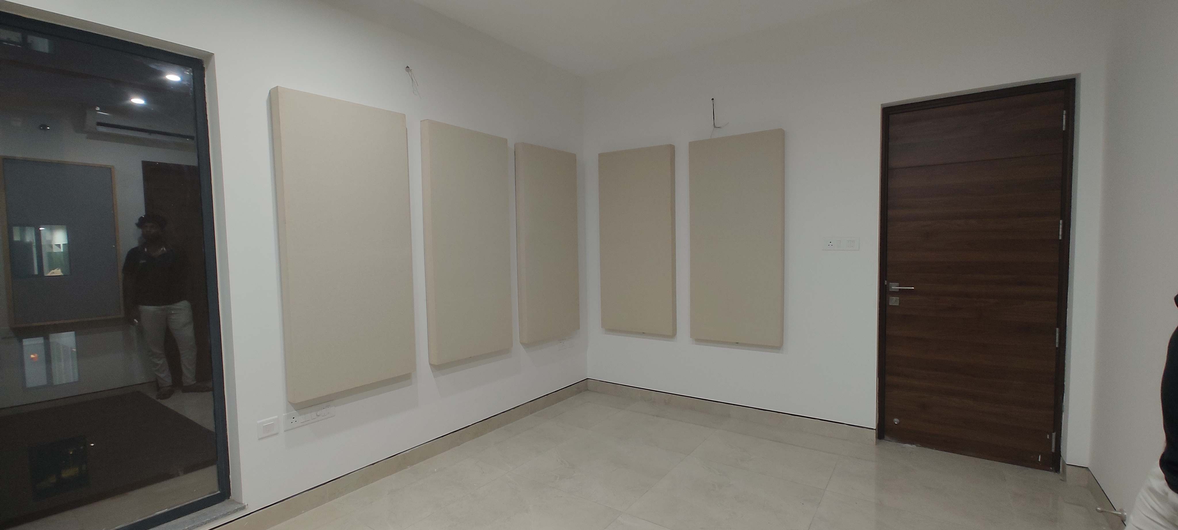 Core Edition panels in home studio