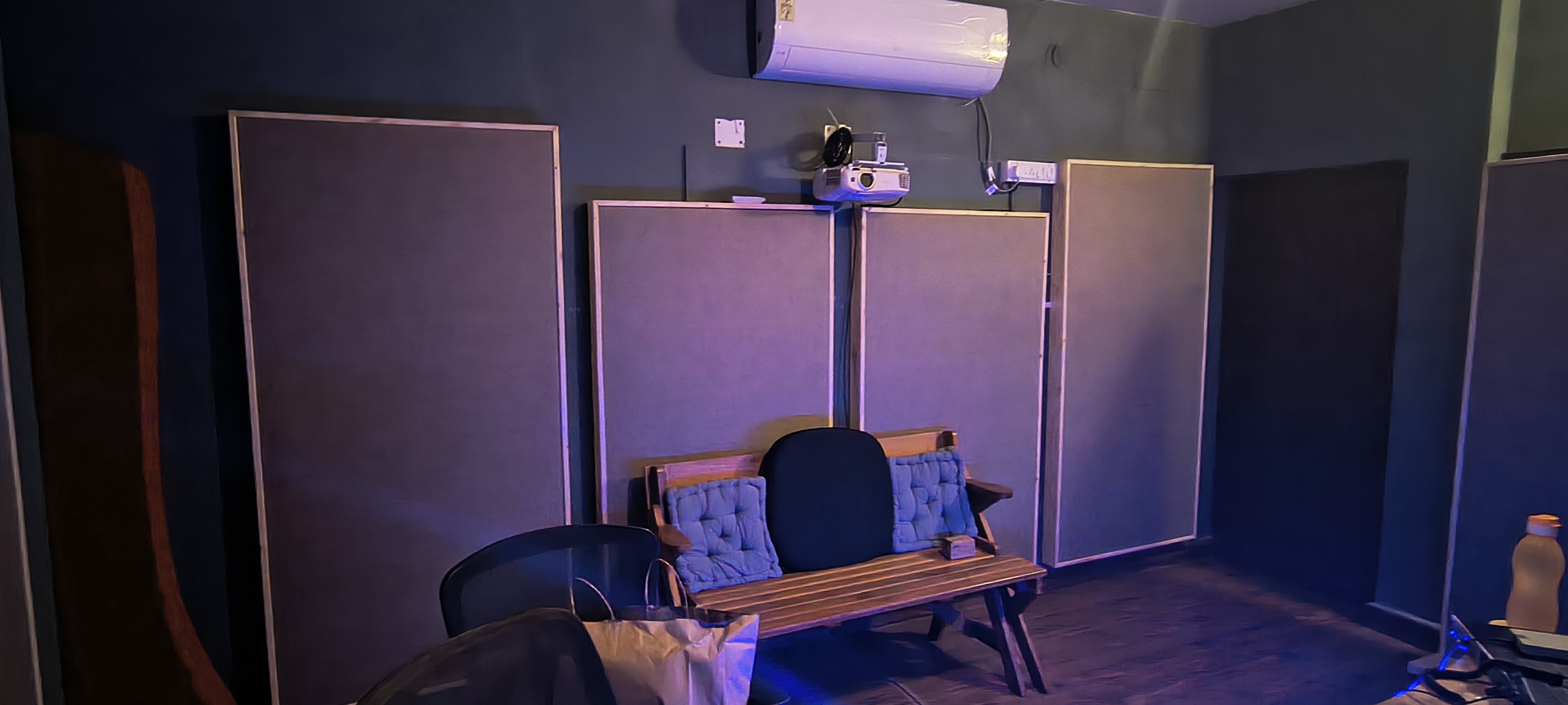 Signature Edition acoustic panels installed