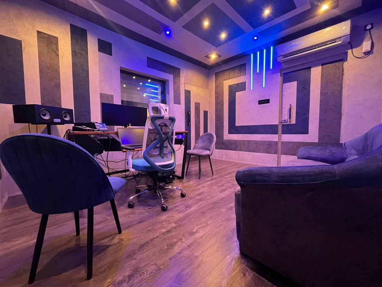 Artisan Edition panels in music studio